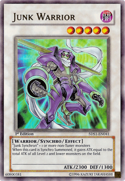 Junk Warrior [5DS1-EN041] Ultra Rare | Jomio and Rueliete's Cards and Comics