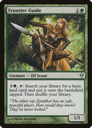Frontier Guide [Zendikar] | Jomio and Rueliete's Cards and Comics