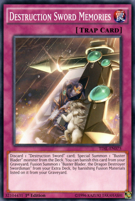 Destruction Sword Memories [TDIL-EN075] Common | Jomio and Rueliete's Cards and Comics
