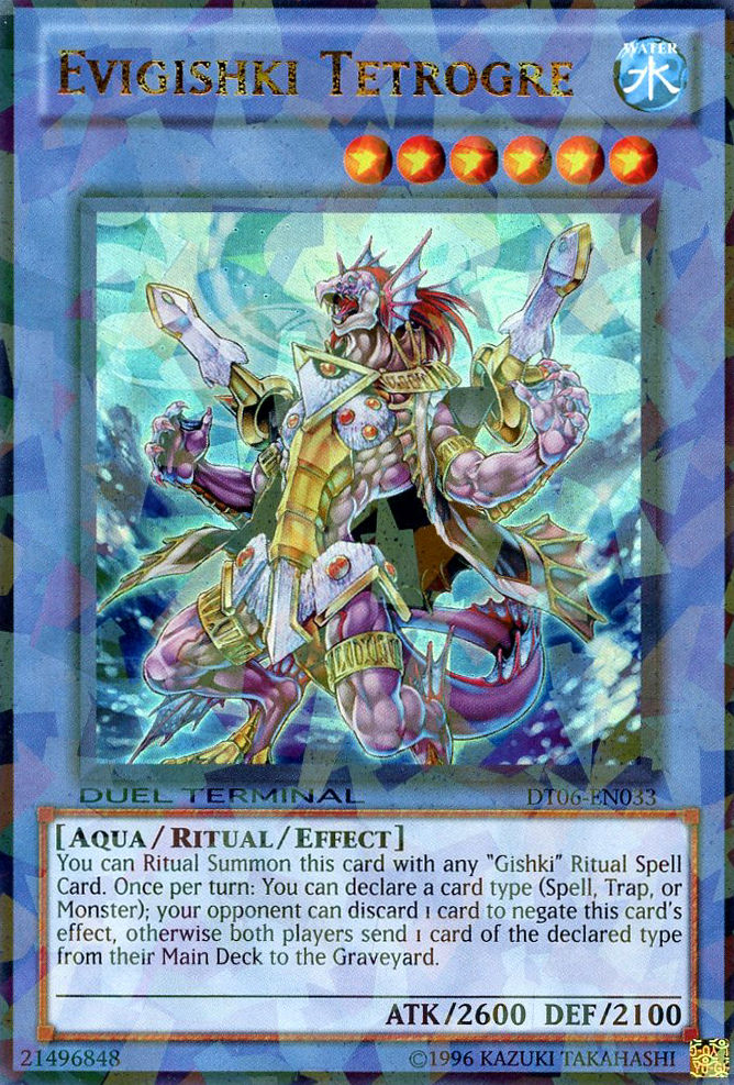 Evigishki Tetrogre [DT06-EN033] Ultra Rare | Jomio and Rueliete's Cards and Comics