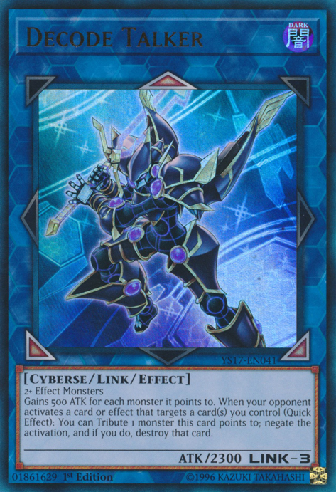 Decode Talker [YS17-EN041] Ultra Rare | Jomio and Rueliete's Cards and Comics