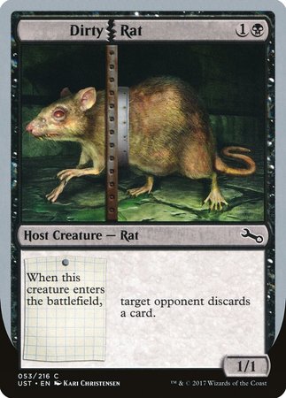 Dirty Rat [Unstable] | Jomio and Rueliete's Cards and Comics