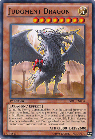 Judgment Dragon [SDLI-EN004] Common | Jomio and Rueliete's Cards and Comics