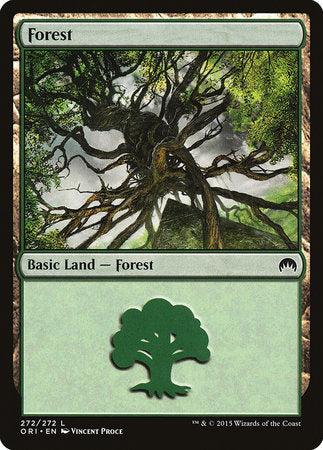 Forest (272) [Magic Origins] | Jomio and Rueliete's Cards and Comics