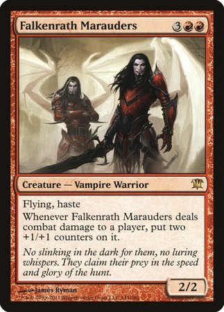 Falkenrath Marauders [Innistrad] | Jomio and Rueliete's Cards and Comics