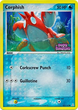 Corphish (62/110) (Stamped) [EX: Holon Phantoms] | Jomio and Rueliete's Cards and Comics