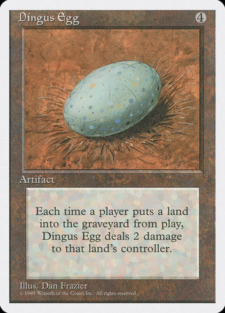 Dingus Egg [Fourth Edition] | Jomio and Rueliete's Cards and Comics