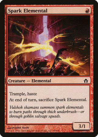 Spark Elemental [Fifth Dawn] | Jomio and Rueliete's Cards and Comics