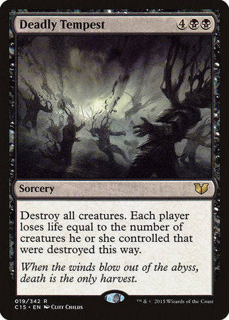 Deadly Tempest [Commander 2015] | Jomio and Rueliete's Cards and Comics