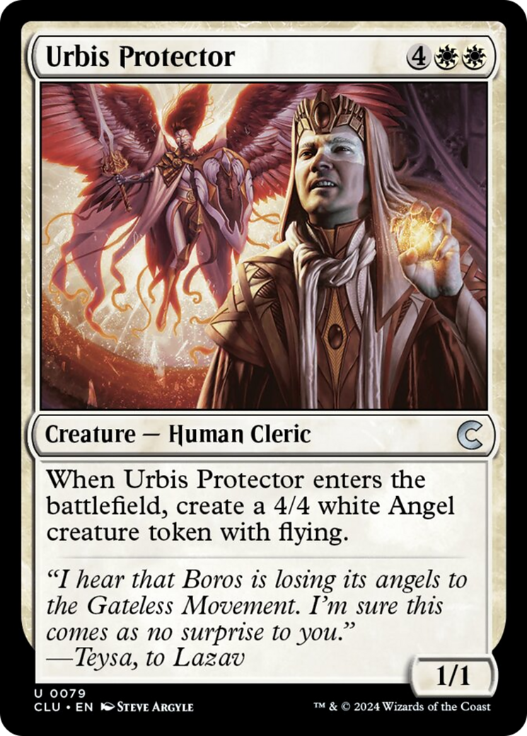 Urbis Protector [Ravnica: Clue Edition] | Jomio and Rueliete's Cards and Comics