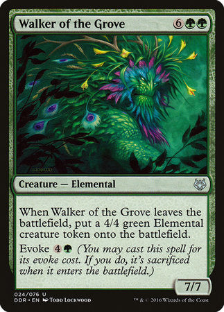 Walker of the Grove [Duel Decks: Nissa vs. Ob Nixilis] | Jomio and Rueliete's Cards and Comics