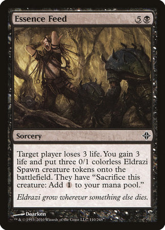 Essence Feed [Rise of the Eldrazi] | Jomio and Rueliete's Cards and Comics