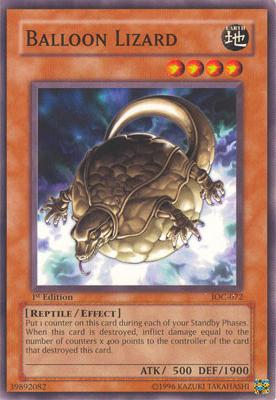 Balloon Lizard [IOC-072] Common | Jomio and Rueliete's Cards and Comics