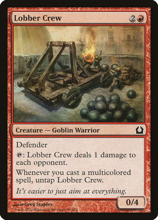 Lobber Crew [Return to Ravnica] | Jomio and Rueliete's Cards and Comics