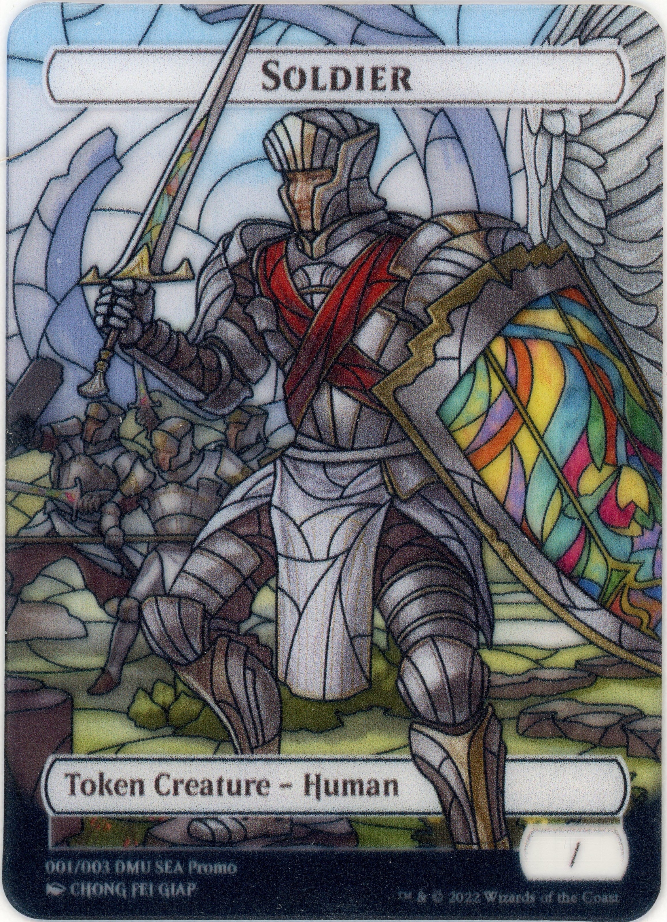 Soldier Token (SEA Exclusive) [Dominaria United Tokens] | Jomio and Rueliete's Cards and Comics