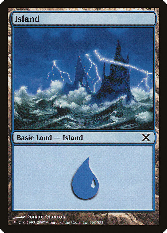 Island (368) [Tenth Edition] | Jomio and Rueliete's Cards and Comics