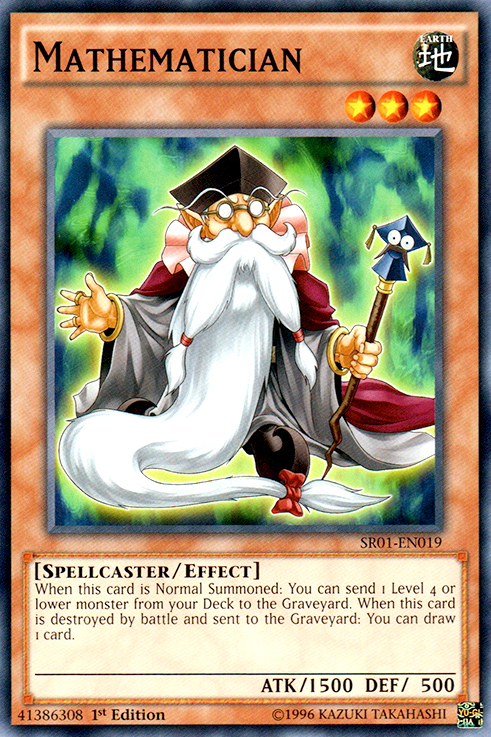 Mathematician [SR01-EN019] Common | Jomio and Rueliete's Cards and Comics