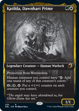 Katilda, Dawnhart Prime [Innistrad: Double Feature] | Jomio and Rueliete's Cards and Comics