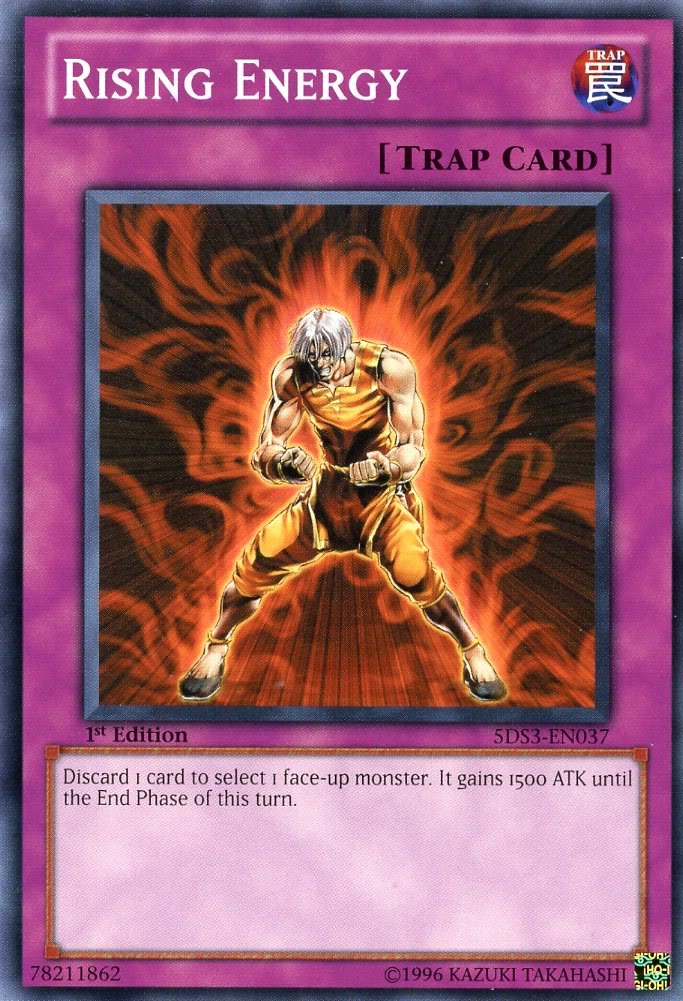 Rising Energy [5DS3-EN037] Common | Jomio and Rueliete's Cards and Comics
