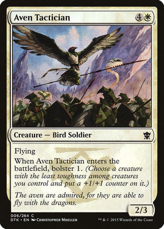 Aven Tactician [Dragons of Tarkir] | Jomio and Rueliete's Cards and Comics