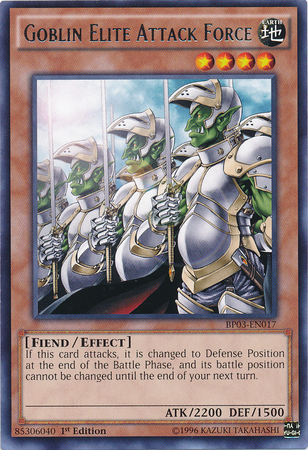 Goblin Elite Attack Force [BP03-EN017] Rare | Jomio and Rueliete's Cards and Comics