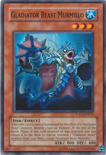 Gladiator Beast Murmillo [TU01-EN015] Common | Jomio and Rueliete's Cards and Comics