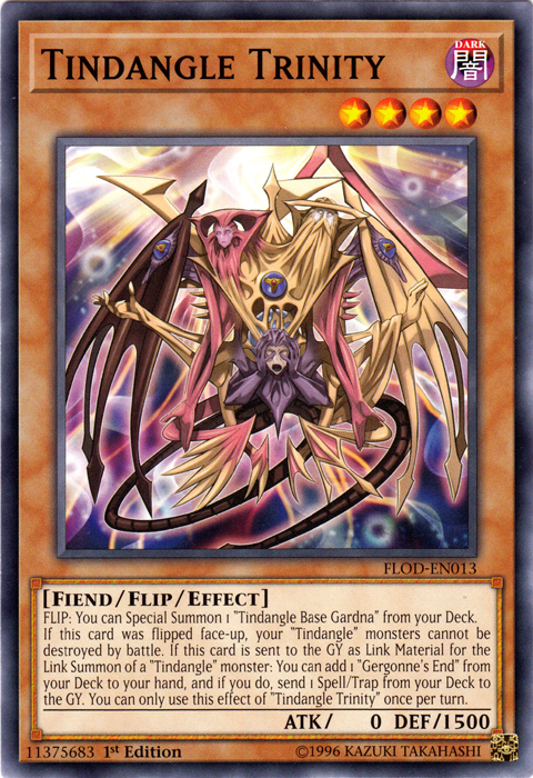 Tindangle Trinity [FLOD-EN013] Common | Jomio and Rueliete's Cards and Comics