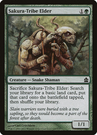 Sakura-Tribe Elder [Commander 2011] | Jomio and Rueliete's Cards and Comics