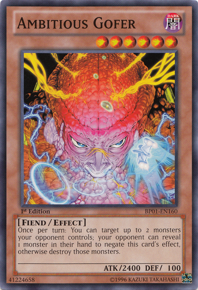 Ambitious Gofer [BP01-EN160] Common | Jomio and Rueliete's Cards and Comics