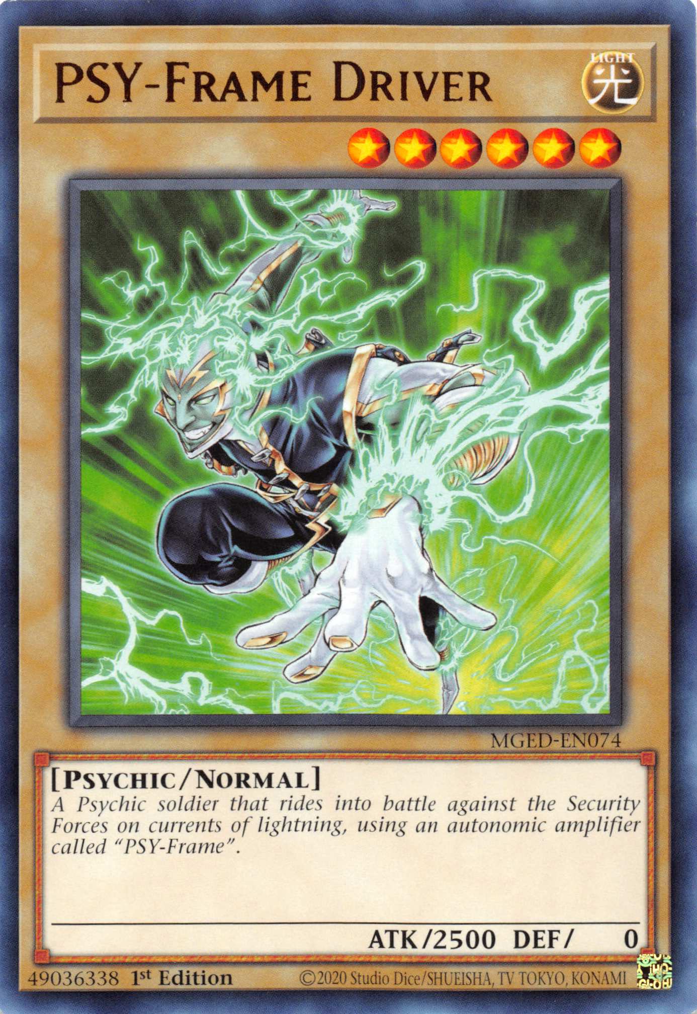 PSY-Frame Driver [MGED-EN074] Rare | Jomio and Rueliete's Cards and Comics