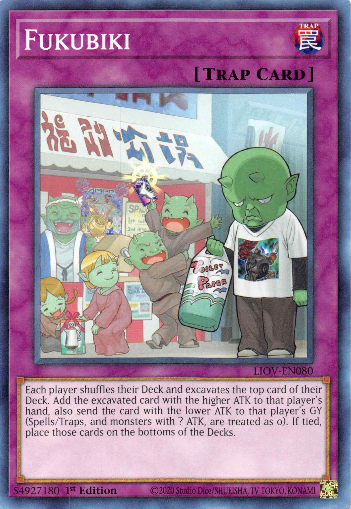 Fukubiki [LIOV-EN080] Common | Jomio and Rueliete's Cards and Comics