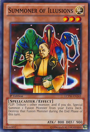 Summoner of Illusions [LCYW-EN243] Common | Jomio and Rueliete's Cards and Comics