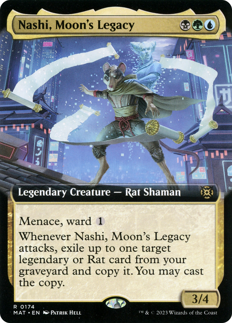 Nashi, Moon's Legacy (Extended Art) [March of the Machine: The Aftermath] | Jomio and Rueliete's Cards and Comics