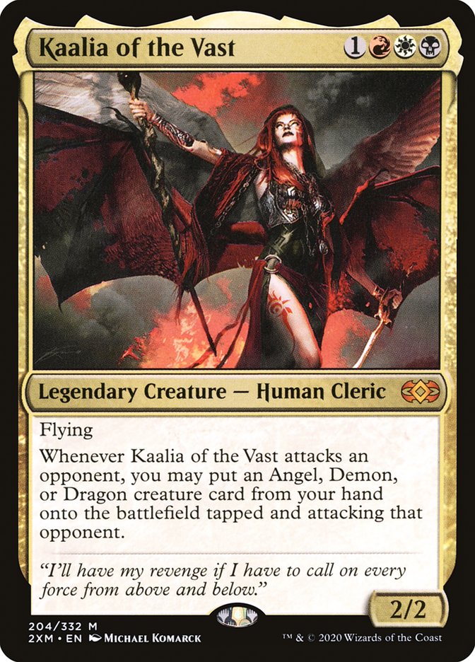 Kaalia of the Vast [Double Masters] | Jomio and Rueliete's Cards and Comics