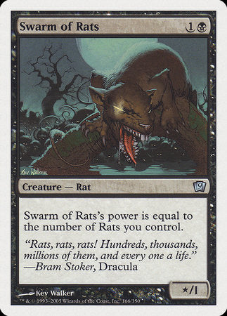 Swarm of Rats [Ninth Edition] | Jomio and Rueliete's Cards and Comics
