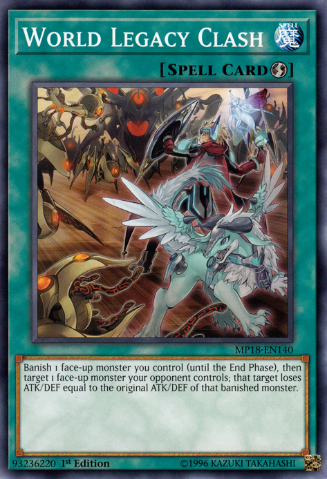 World Legacy Clash [MP18-EN140] Common | Jomio and Rueliete's Cards and Comics