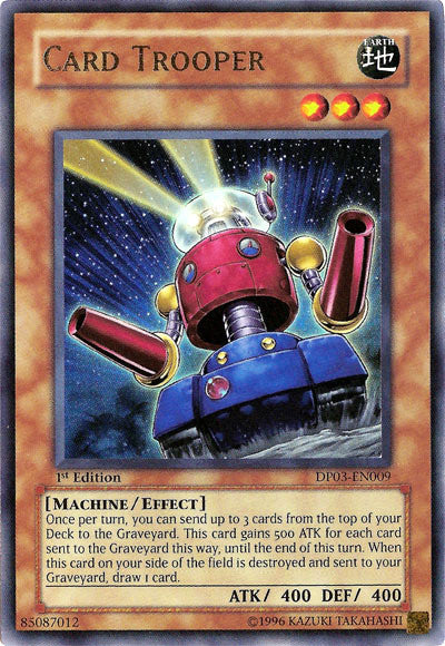 Card Trooper [DP03-EN009] Ultra Rare | Jomio and Rueliete's Cards and Comics