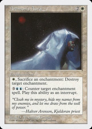 Arenson's Aura [Fifth Edition] | Jomio and Rueliete's Cards and Comics