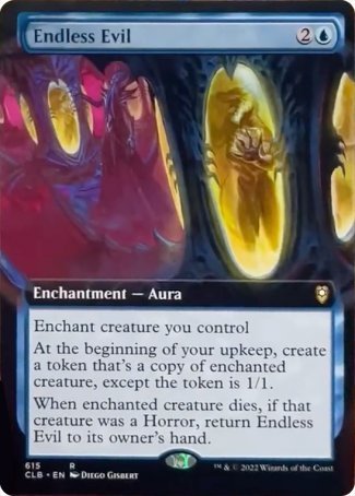 Endless Evil (Extended Art) [Commander Legends: Battle for Baldur's Gate] | Jomio and Rueliete's Cards and Comics