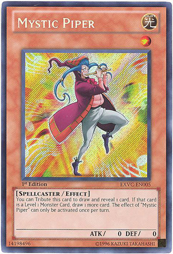Mystic Piper [EXVC-EN005] Secret Rare | Jomio and Rueliete's Cards and Comics