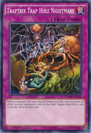 Traptrix Trap Hole Nightmare [SDMP-EN038] Common | Jomio and Rueliete's Cards and Comics