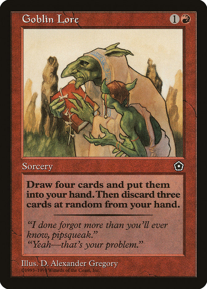 Goblin Lore [Portal Second Age] | Jomio and Rueliete's Cards and Comics