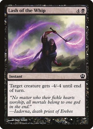 Lash of the Whip [Theros] | Jomio and Rueliete's Cards and Comics