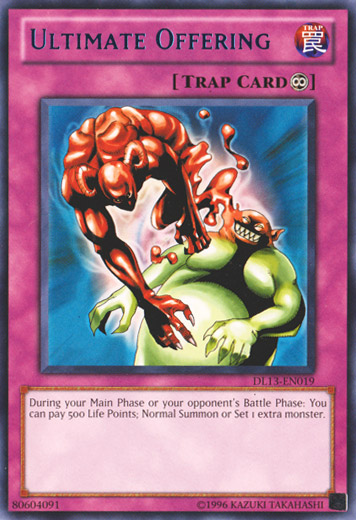 Ultimate Offering (Blue) [DL13-EN019] Rare | Jomio and Rueliete's Cards and Comics