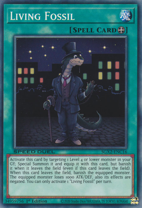 Living Fossil [SGX2-ENC16] Common | Jomio and Rueliete's Cards and Comics