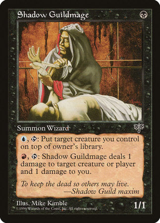 Shadow Guildmage [Mirage] | Jomio and Rueliete's Cards and Comics