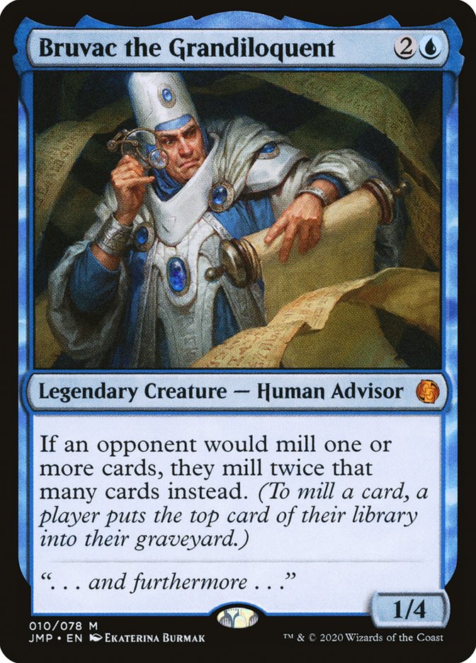 Bruvac the Grandiloquent [Jumpstart] | Jomio and Rueliete's Cards and Comics