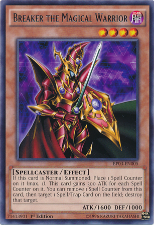 Breaker the Magical Warrior [BP03-EN005] Rare | Jomio and Rueliete's Cards and Comics