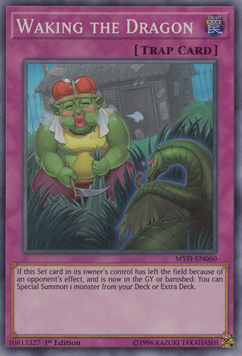 Waking the Dragon [MYFI-EN060] Super Rare | Jomio and Rueliete's Cards and Comics