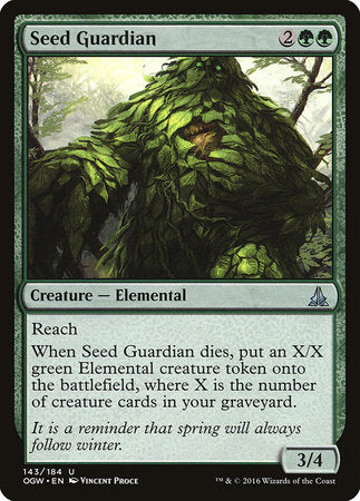 Seed Guardian [Oath of the Gatewatch] | Jomio and Rueliete's Cards and Comics